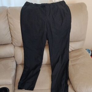 Elegant Charcoal Men's Dress Pants